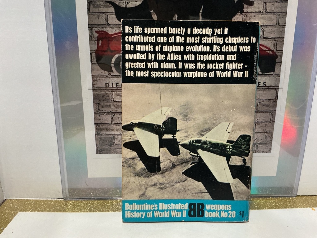 ROCKET FIGHTER: BALLANTINES ILLUSTRATED WEAPONS, 1971 COPY, WILLIAM GREEN image