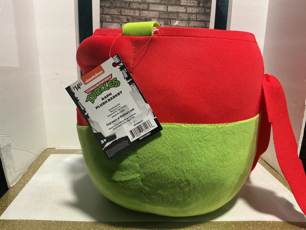 TEENAGE MUTANT NINJA TURTLES - RAPHAEL PLUSHIE BASKET image