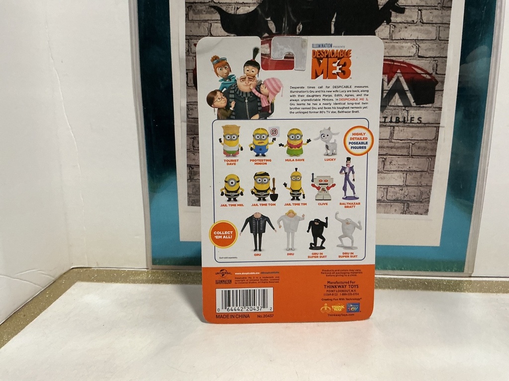 DESPICABLE ME 3 MOVIE -  4-INCH CLIVE B2 image