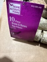 NEW - 10-Piece Human Bag of Bones - Skeletal Remains - Halloween Decor image