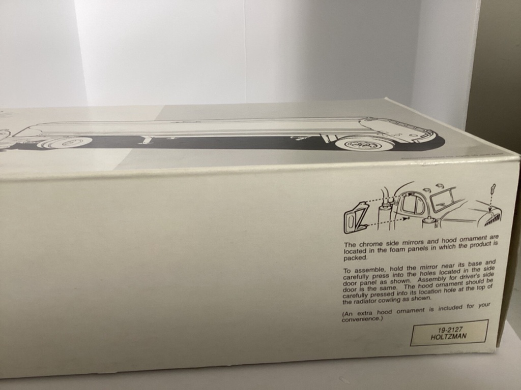 First Gear 1:34 1960 Holtzman Oil Mack Truck Model B-61 W/ Tanker In Orig. Box image