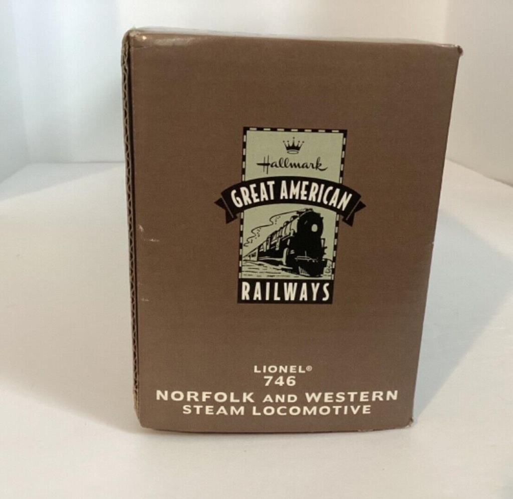 Hallmark Great American Railways Lionel 746 Norfolk & Western Steam Locomotive image