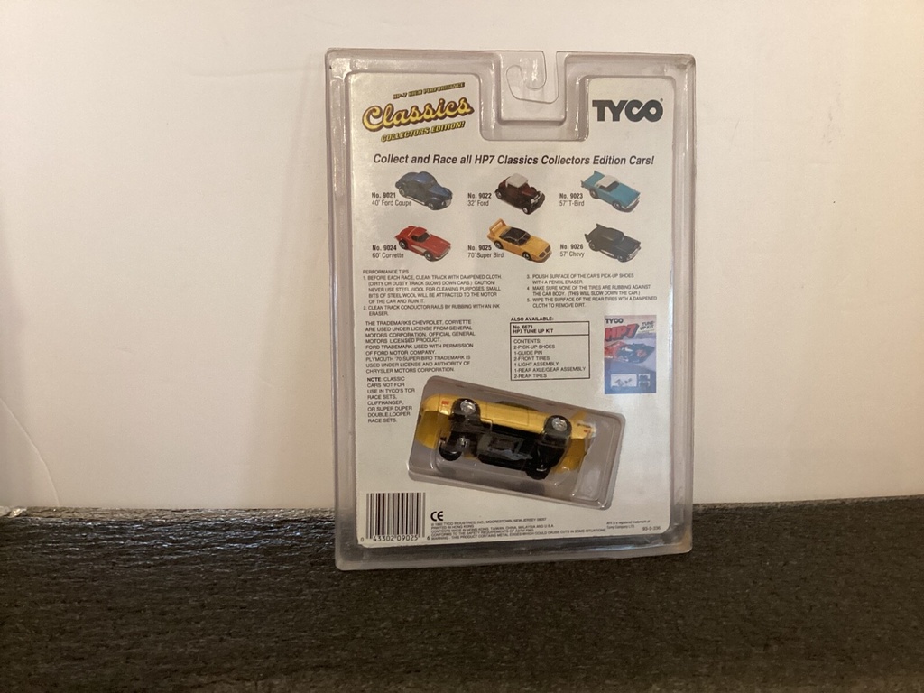 TYCO HO SLOTCAR HP7 CLASSICS 1970 SUPERBIRD image