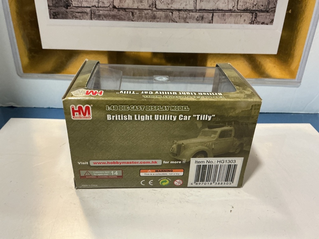 HOBBY MASTER 1:48 HG1303 BRITISH LIGHT UTILITY CAR TILLY image