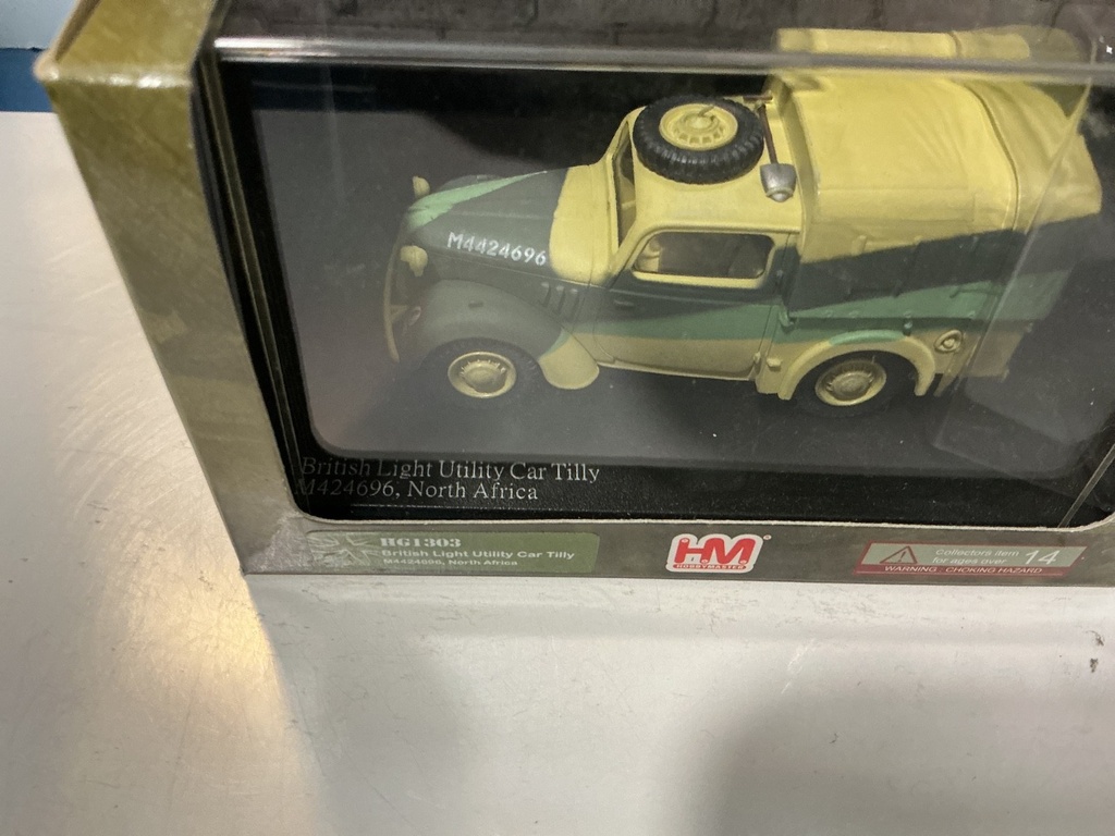 HOBBY MASTER 1:48 HG1303 BRITISH LIGHT UTILITY CAR TILLY image