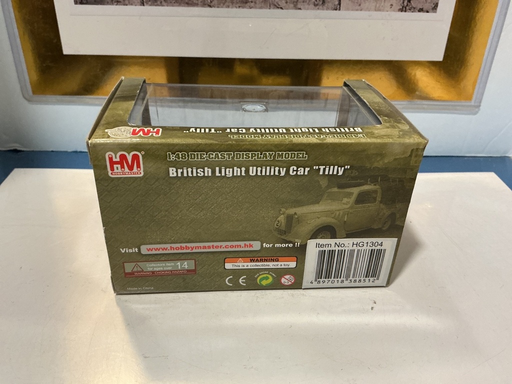 HOBBY MASTER 1:48 HG1304 BRITISH LIGHT UTILITY CAR TILLY image