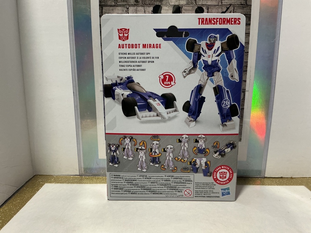 TRANSFORMERS - AUTO MIRAGE 7 STEPS/2-IN-1 image