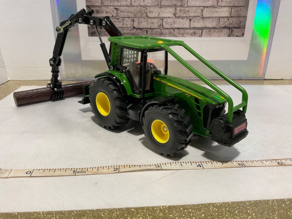 JOHN DEERE 8430 WITH LOG GRAPPLER  **NO BOX image