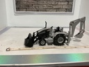 NZG BACKHOE SILVER **NO BOX,MISSING TOP image
