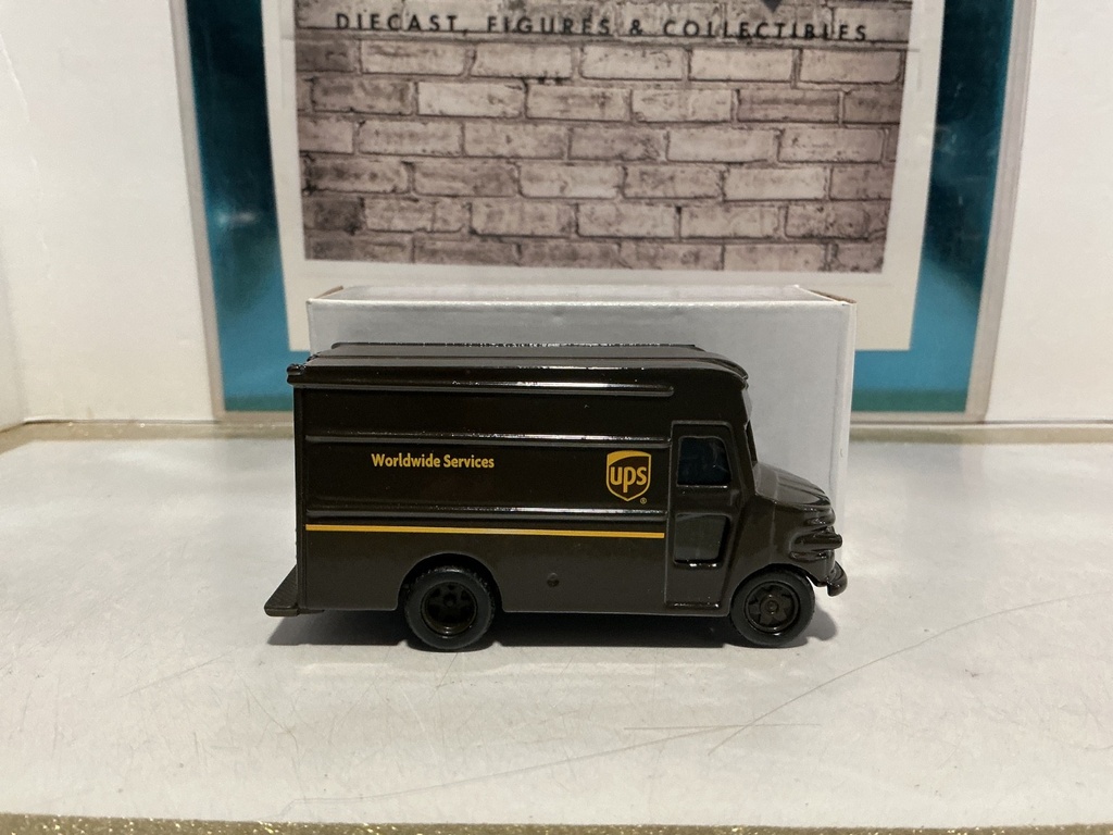 STAPLES PROMOTIONAL PRODUCTS - UNITED PARCEL SERVICE 4IN METAL PACKAGE CAR image