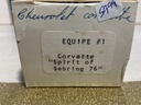 EQUIPE #1 - CORVETTE “SPRING OF SEBRING 76” MODEL KIT image