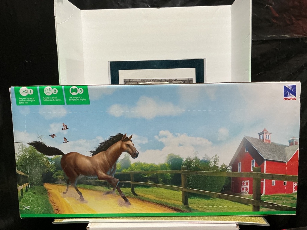 [UNKNOWN SCALE] - NEWRAY COUNTRY LIFE SS15365C DIECAST VEHICLE & ANIMALS image