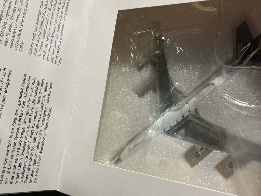 1/200 HERPA SABENA  BOEING 707-320 image