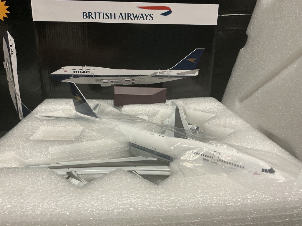 Gemini Jets 1:200 British Airways 747-400 BOAC  G2BAW834F image