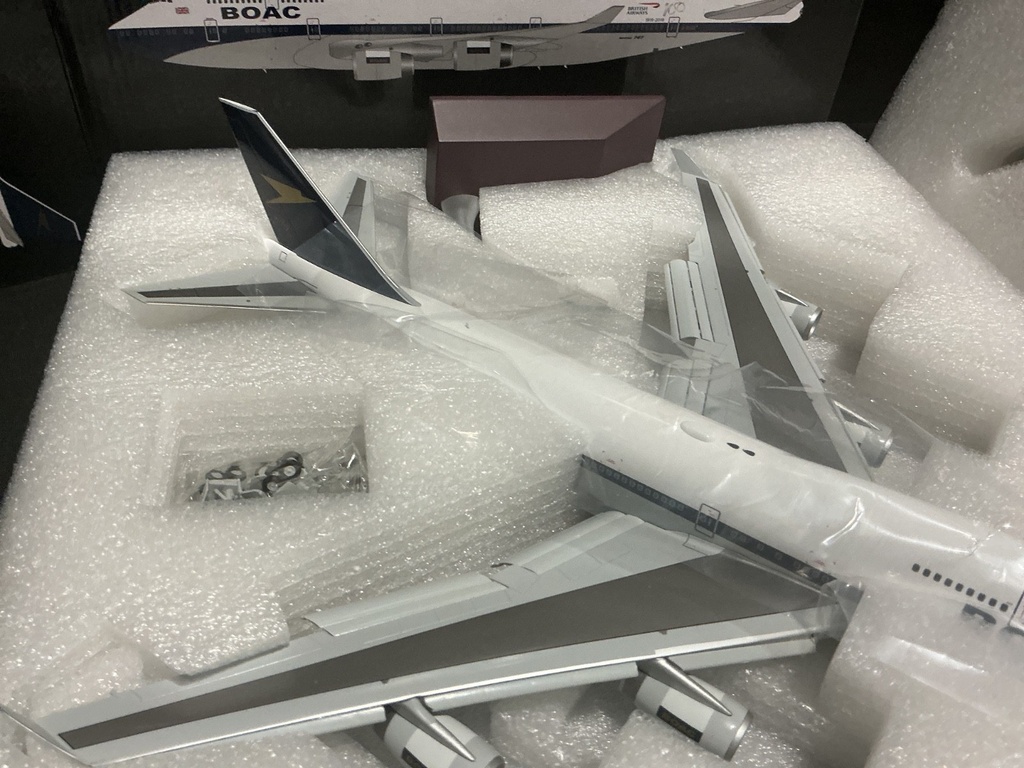 Gemini Jets 1:200 British Airways 747-400 BOAC  G2BAW834F image