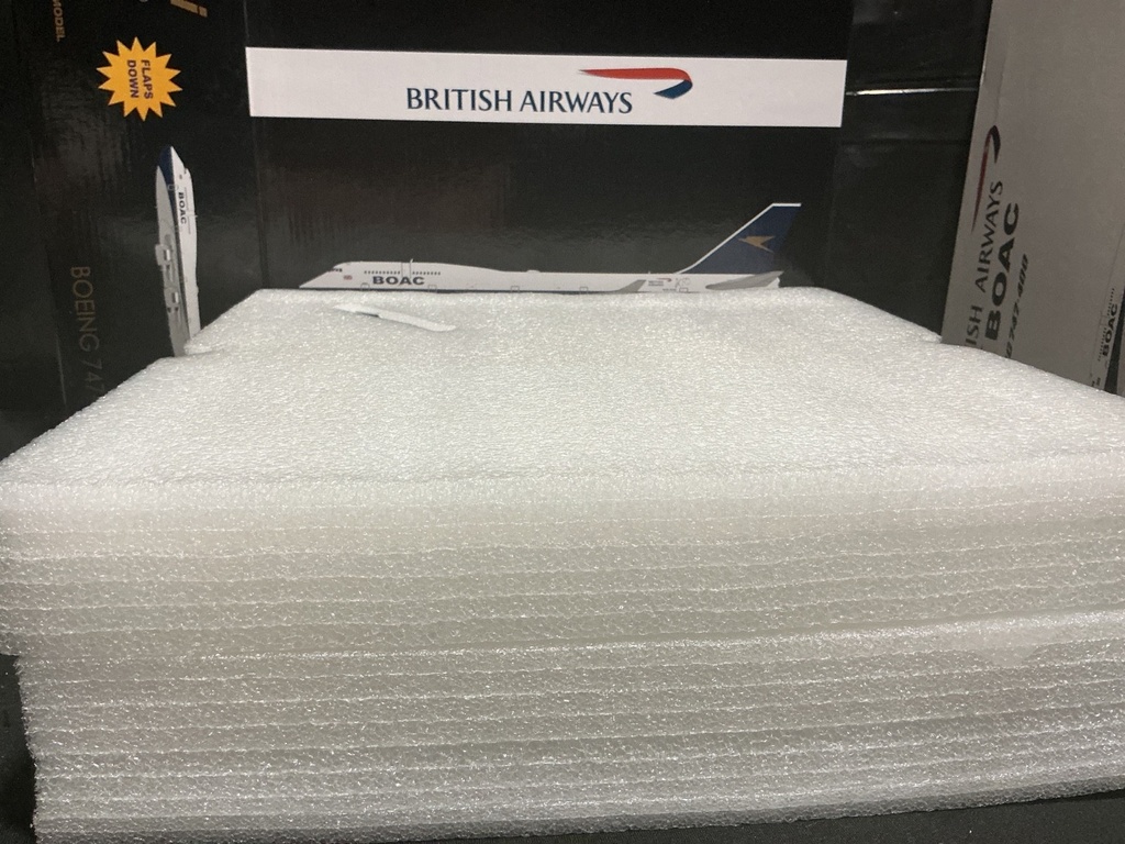 Gemini Jets 1:200 British Airways 747-400 BOAC  G2BAW834F image
