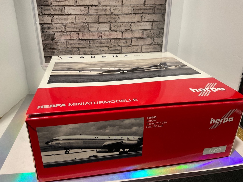 1/200 HERPA SABENA  BOEING 707-320~~ image