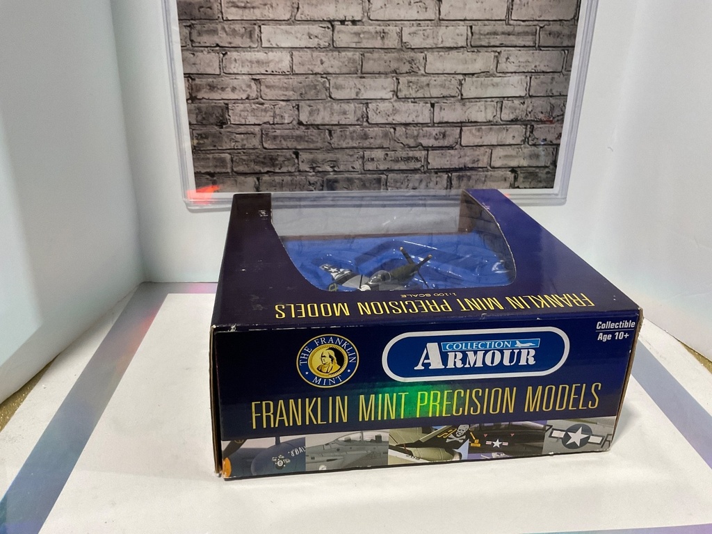 Franklin Mint P-51 Mustang 1:100 Armour+Precision Diecast WWII Fighter image