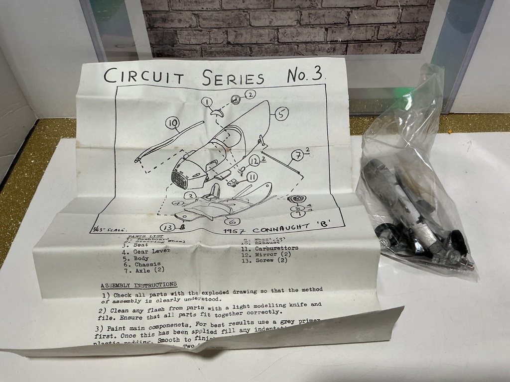 Circuit Series/Motorkit - C23 Connaught “b” Type Model Kit image