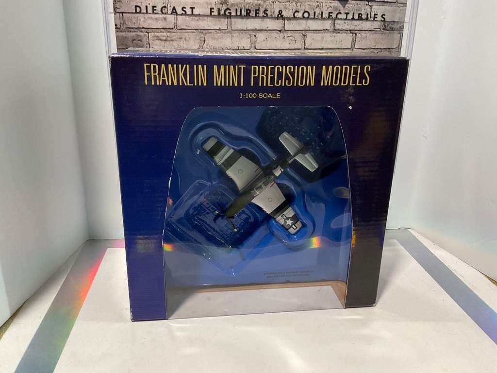 Franklin Mint P-51 Mustang 1:100 Armour+Precision Diecast WWII Fighter Plane~~ image