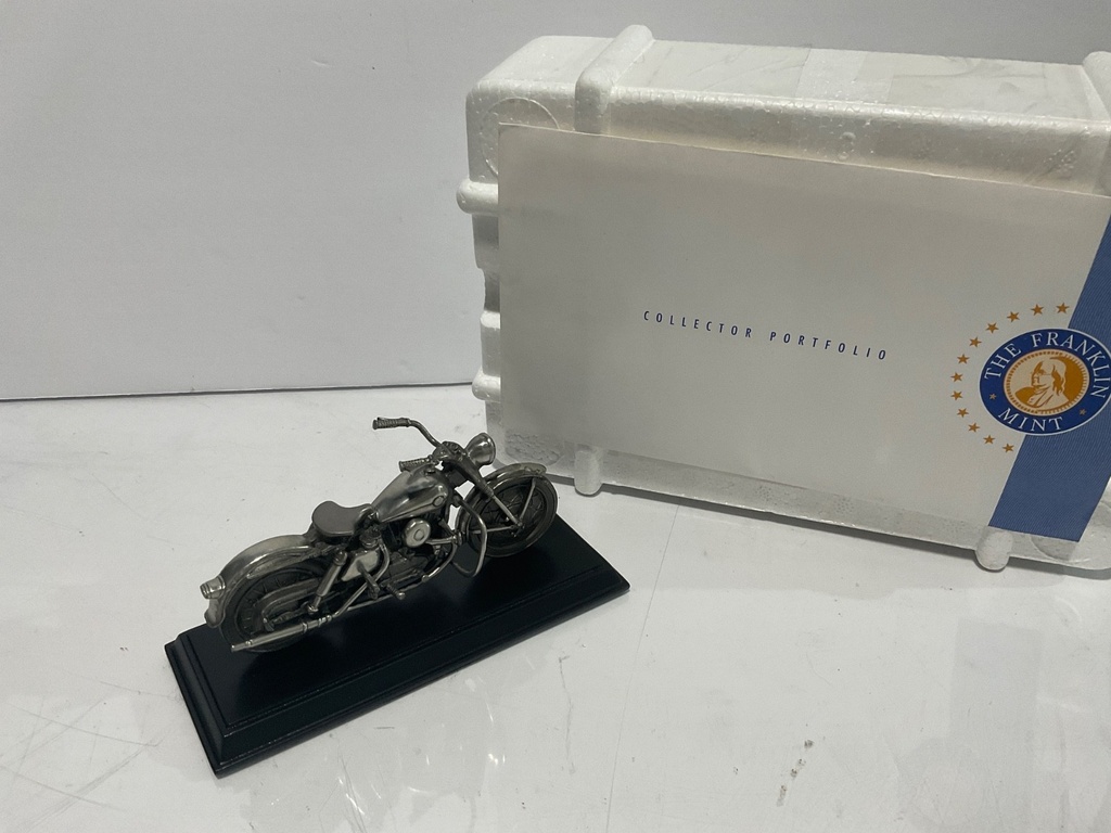 FRANKLIN MINT  B11C001 1957 SPORTSER MINATURE PEWTER image