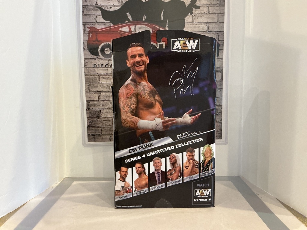AEW CM PUNK-  #25 SERIES 4 UNMATCHED COLLECTION image