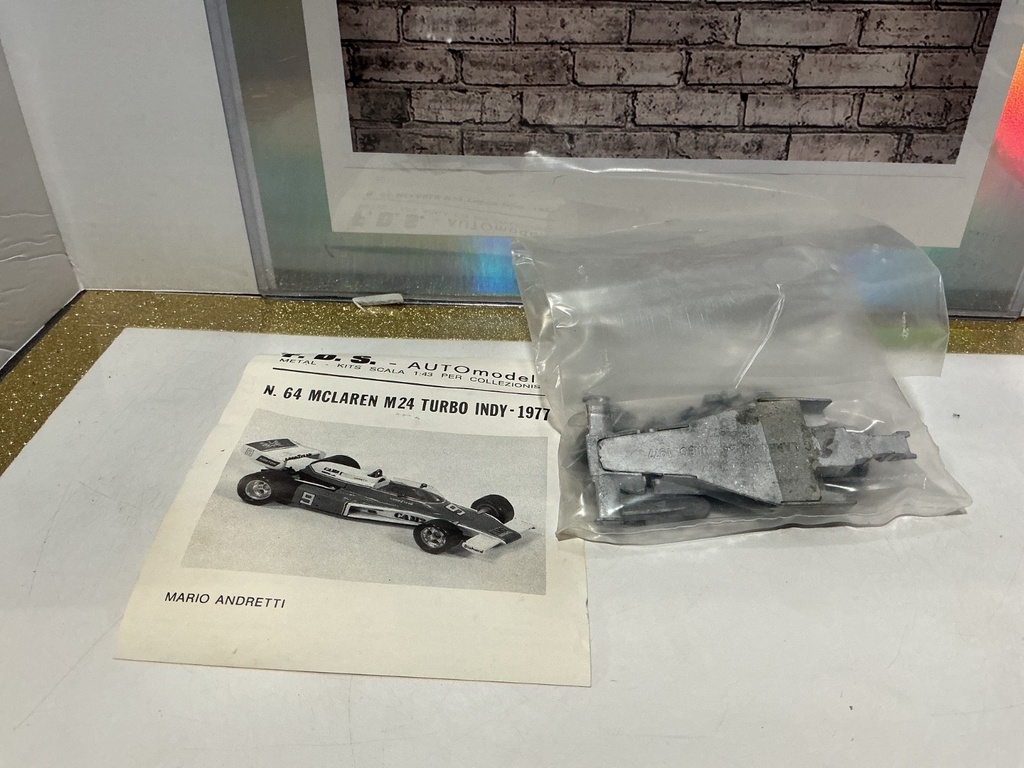 F.D.S. AUTOMODELLI - N.64 MCLAREN M24 TURBO INDY 1977 image