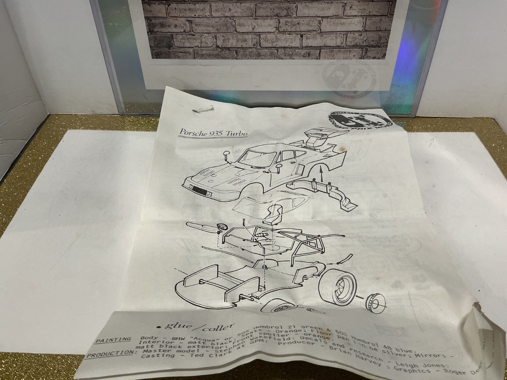 GRAND PRIX MODELS - SERIE ‘77 PORSCHE 935 “SPRINT” - KREMER WOLLEK 1977 image