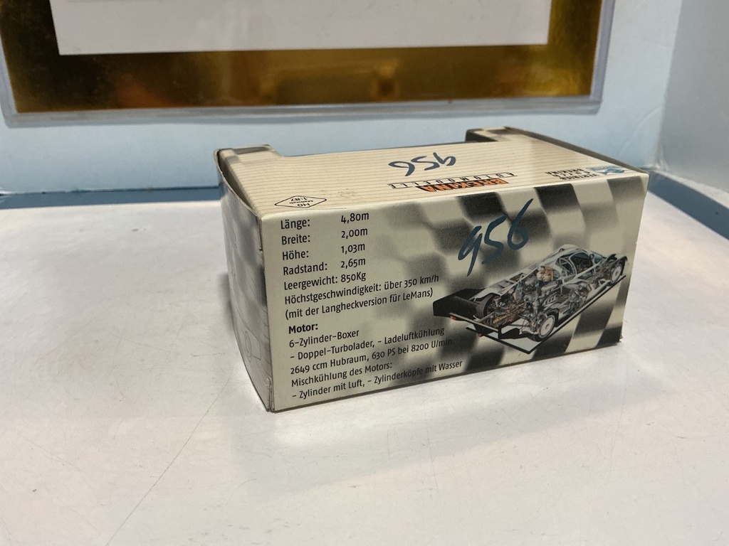 1/ 87  BREKINA AUTOMODELLE PORSHE 956 FROMA 1984 JAP SPORTWAGENMEISTERSCHAFT image