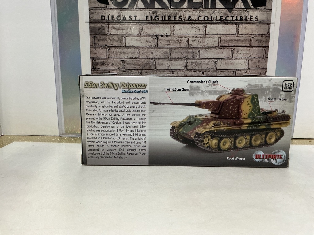 ULTIMATE ARMOR 1:72 5.5cm Zwilling Flakpanzer image
