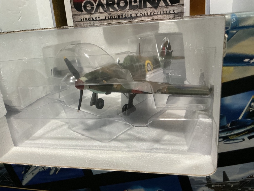 1/48 Franklin Mint COLLECTION ARMOUR HURRICANE MKI UK RAF 257 BURMA image