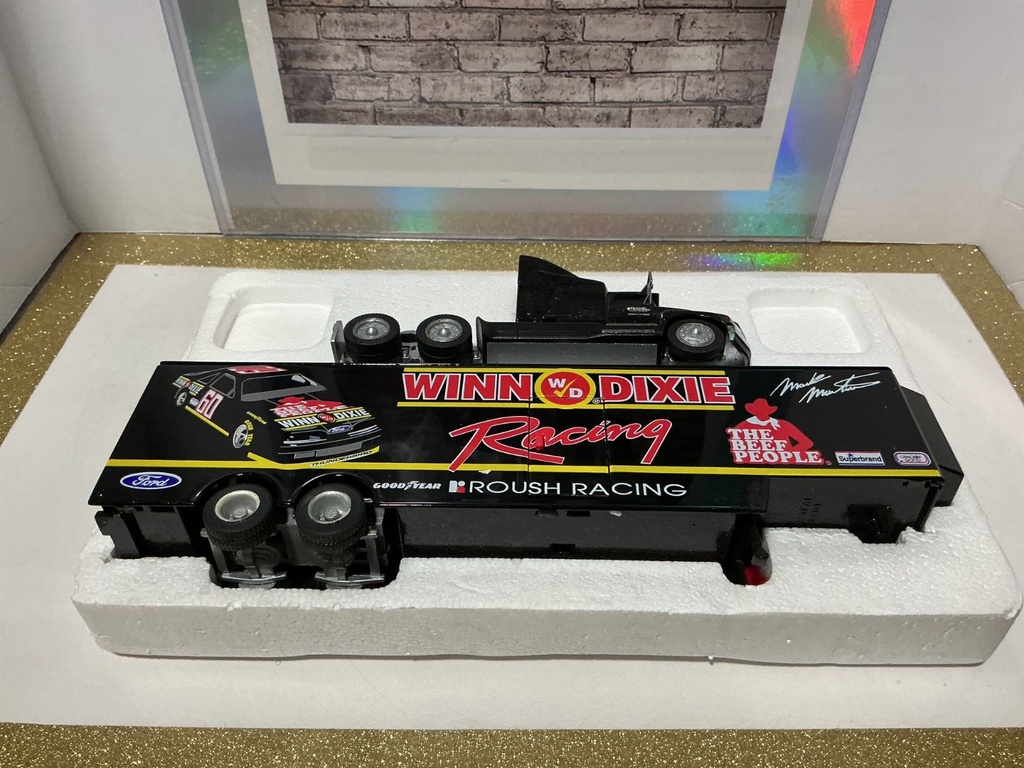 PEACHSTATE MOTORSPORTS - Winn Dixie Racing Transporter Series #8 Mark Martin image