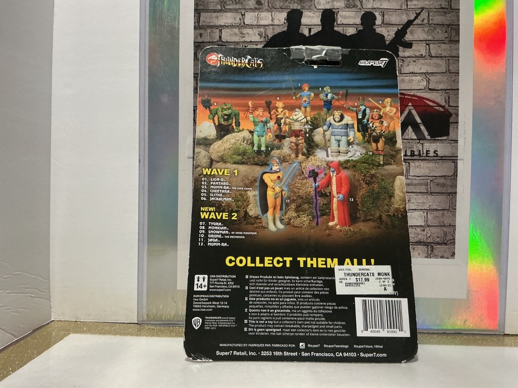 SUPER7 - THUNDERCATS MOKIAN RE-ACTION FIGURES image