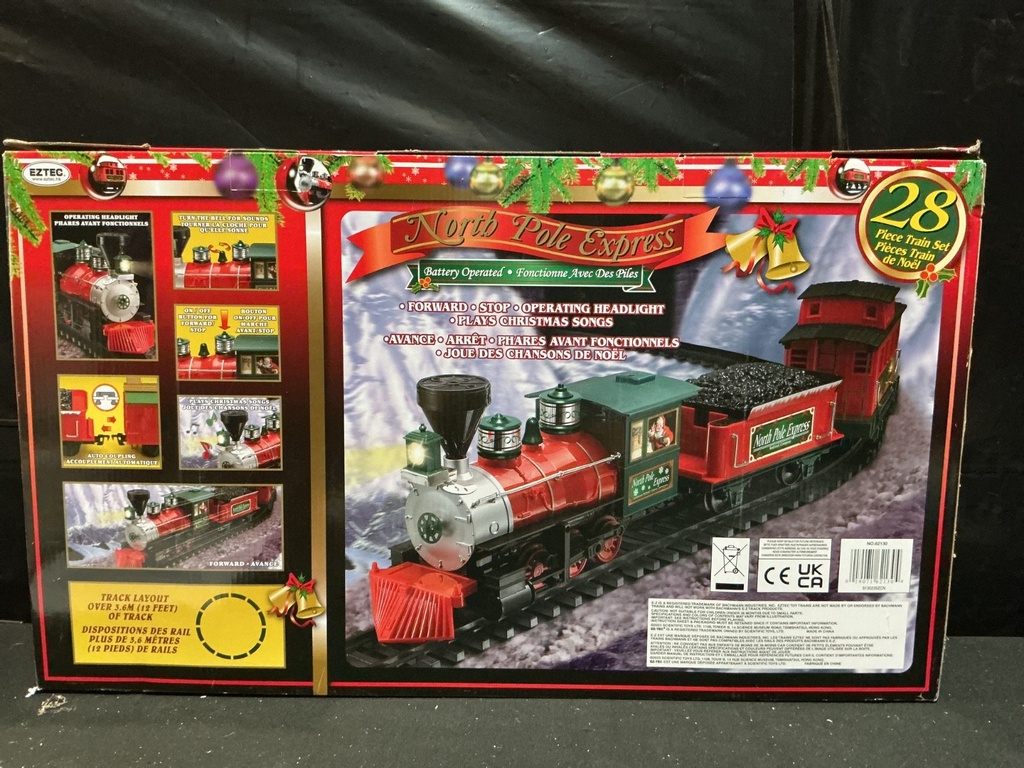 EZTEC - NORTH POLE EXPRESS 28 PIECE SET image