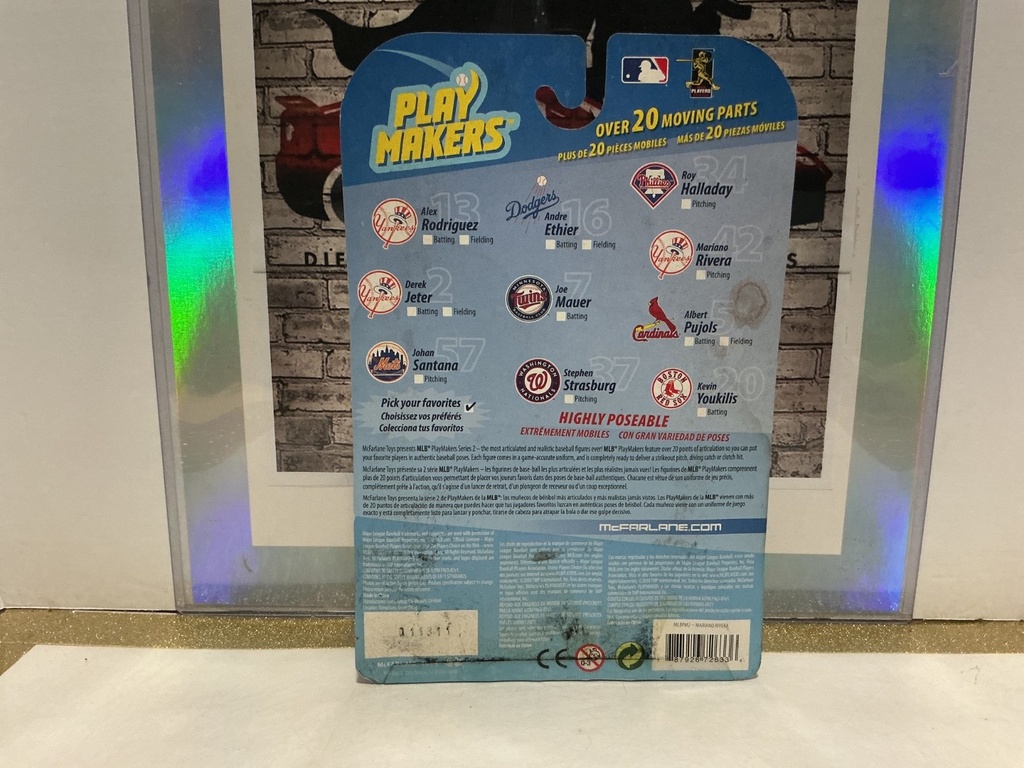 MCFARLANE TOYS PLAYMAKERS YANKEES [MARIANO RIVERA] image