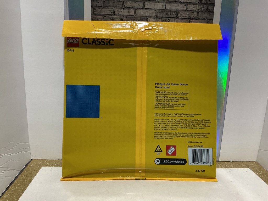 LEGO CLASSIC - 10714 32x32 BLUE BASEPLATE image
