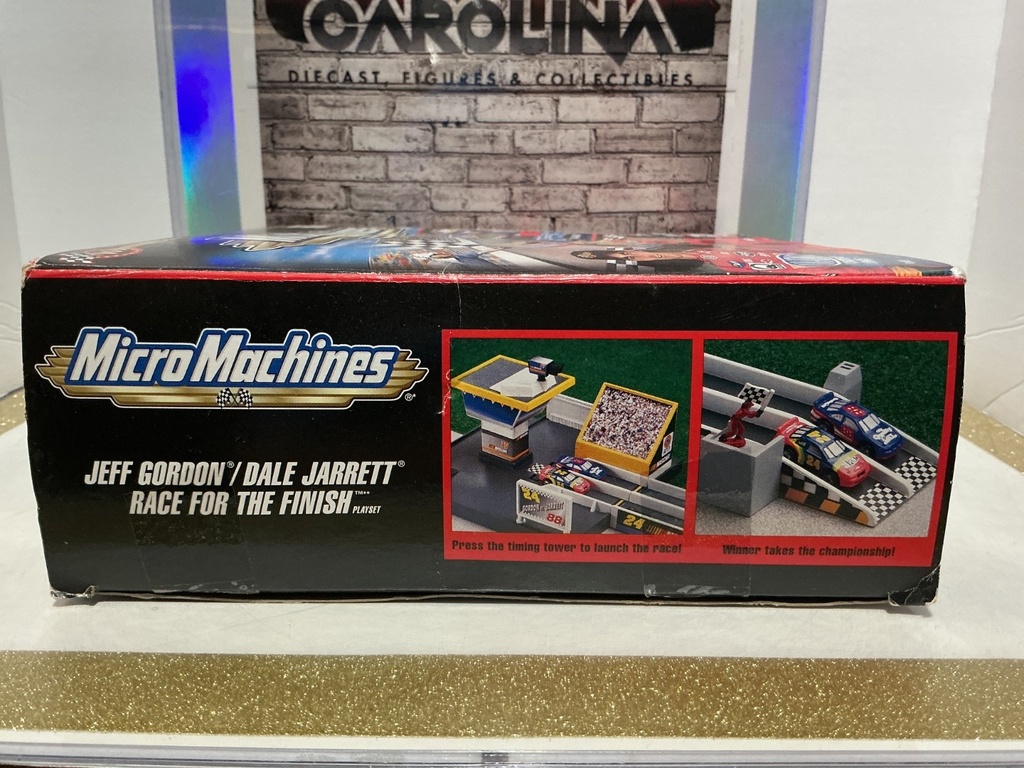 WINNER’S CIRCLE/MICROMACHINES - JEFF GORDON/DALE JARRETT RACE FOR THE FINISH image