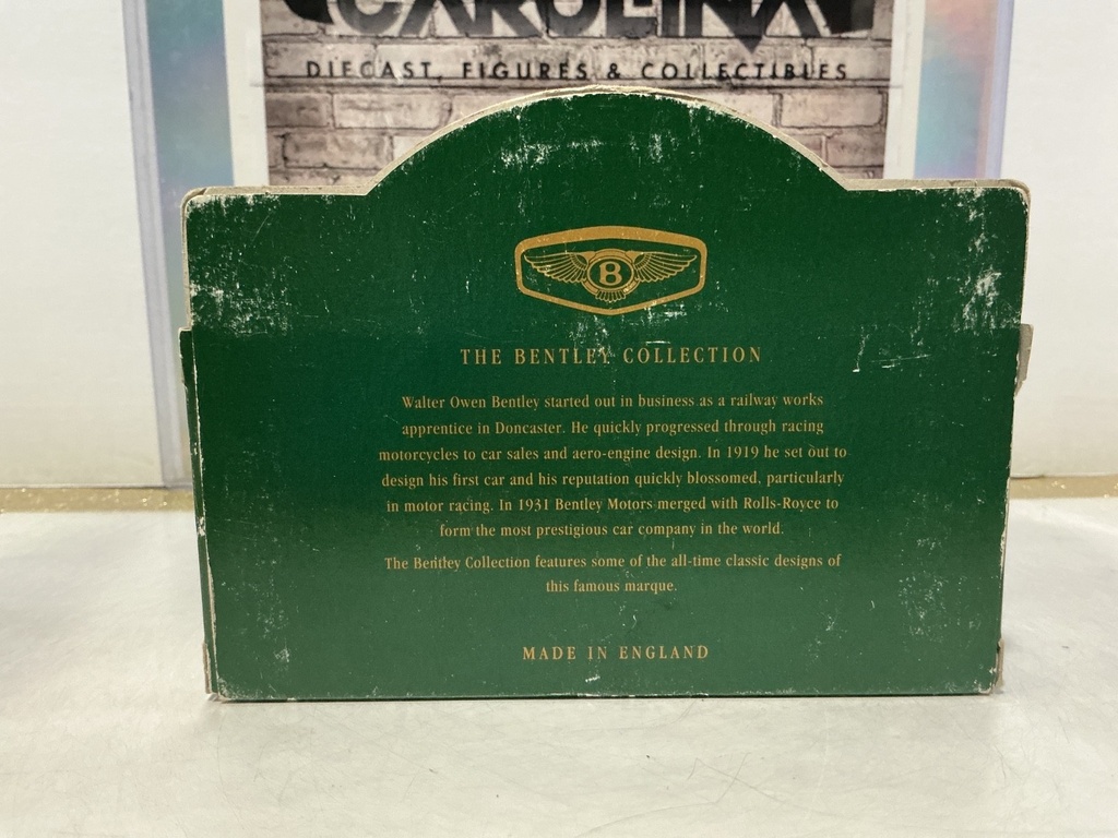 BENTLEY COLLECTION - 1930 BENTLEY 4.5L BLOWER GREEN/RED [MANUFACTURE ERROR] image