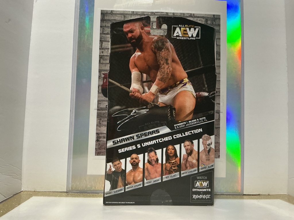 AEW SHAWN SPEARS -  #35 SERIES 5 UNMATCHED COLLECTION image
