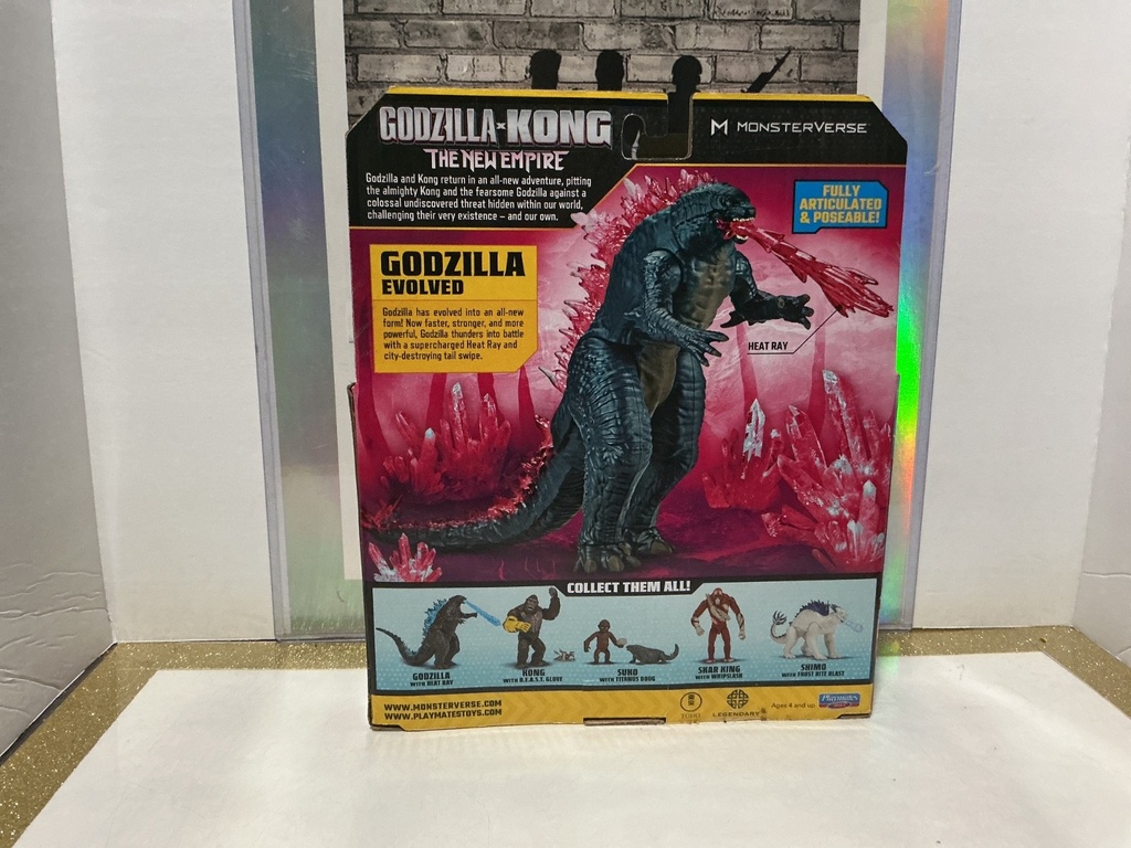 PLAYMATES/MONSTERVERSE GODZILLA XKONG NEW EMPIRE: GODZILLA EVOLVED image