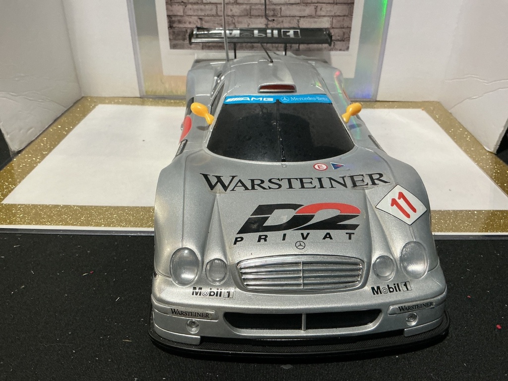 1/16 DICKIE SPIELZEUS MERCEDES CLK GTR [COMPLETE/NO REMOTE/UNTESTED] image