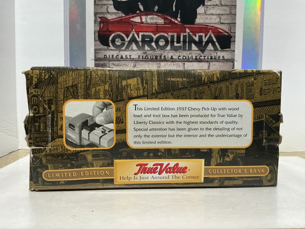 1/30 TRUE VALUE - 1937 Chevy LIMITED EDITION COLLECTOR’S BANK image