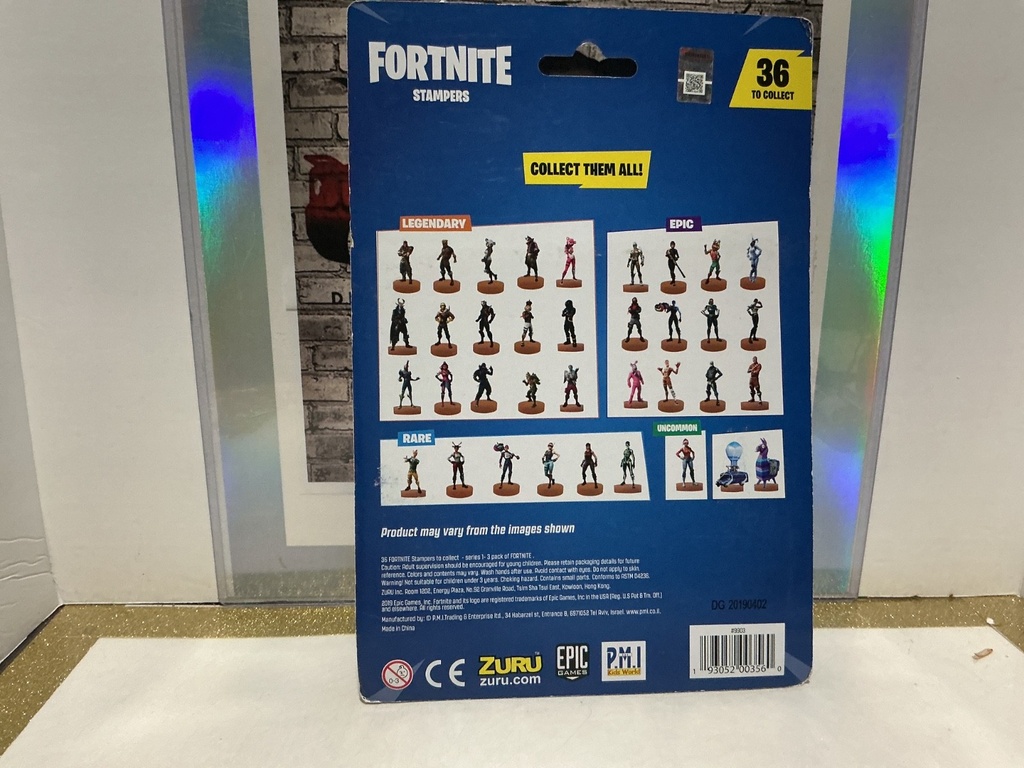 EPIC GAMES - FORTNITE STAMPERS 3 PACK COLLECTION image