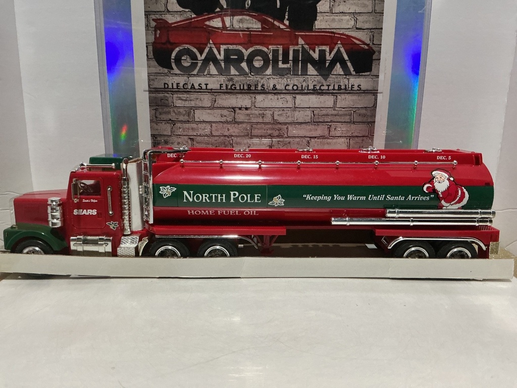 SEARS LIMITED EDITION - SEASON’S GREETING - NORTH POLE FUEL OIL 18-WHEELER image