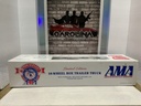 A.M.A LIMITED EDITION 18-WHEEL BOX TRAILER TRUCK COINBANK 75TH ANNIVERSARY image