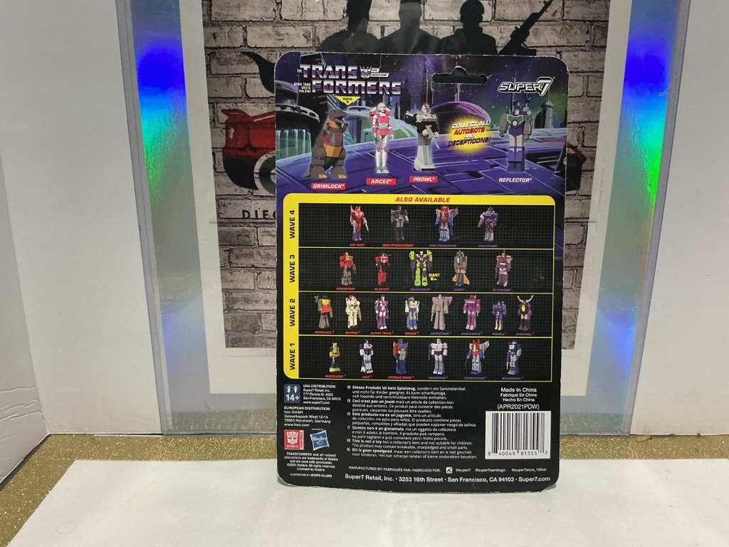 SUPER7 - TRANSFORMERS - GOLDEN MEGATRON image