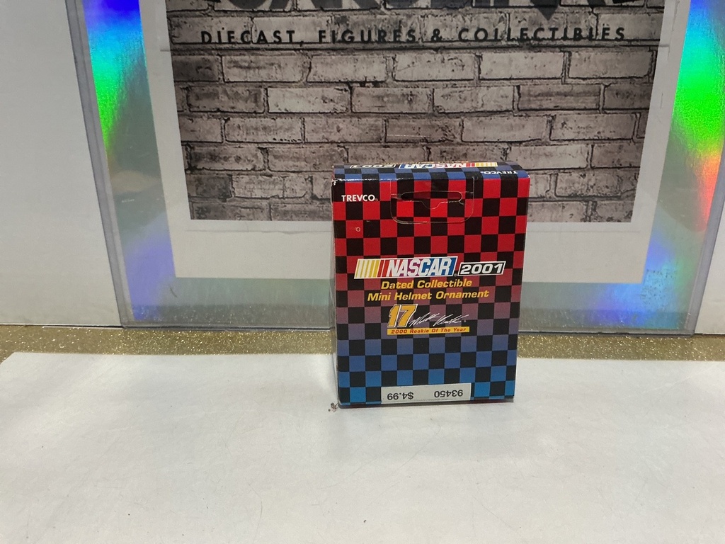 NASCAR 2001 - DATED COLLECTIBLE MINI HELMET ORNAMENT image