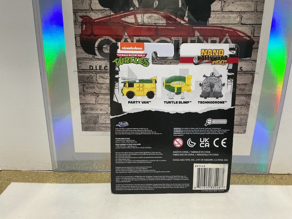 NV-14 JADA TOYS NANO HOLLYWOOD RIDES 3 PC. PACK image
