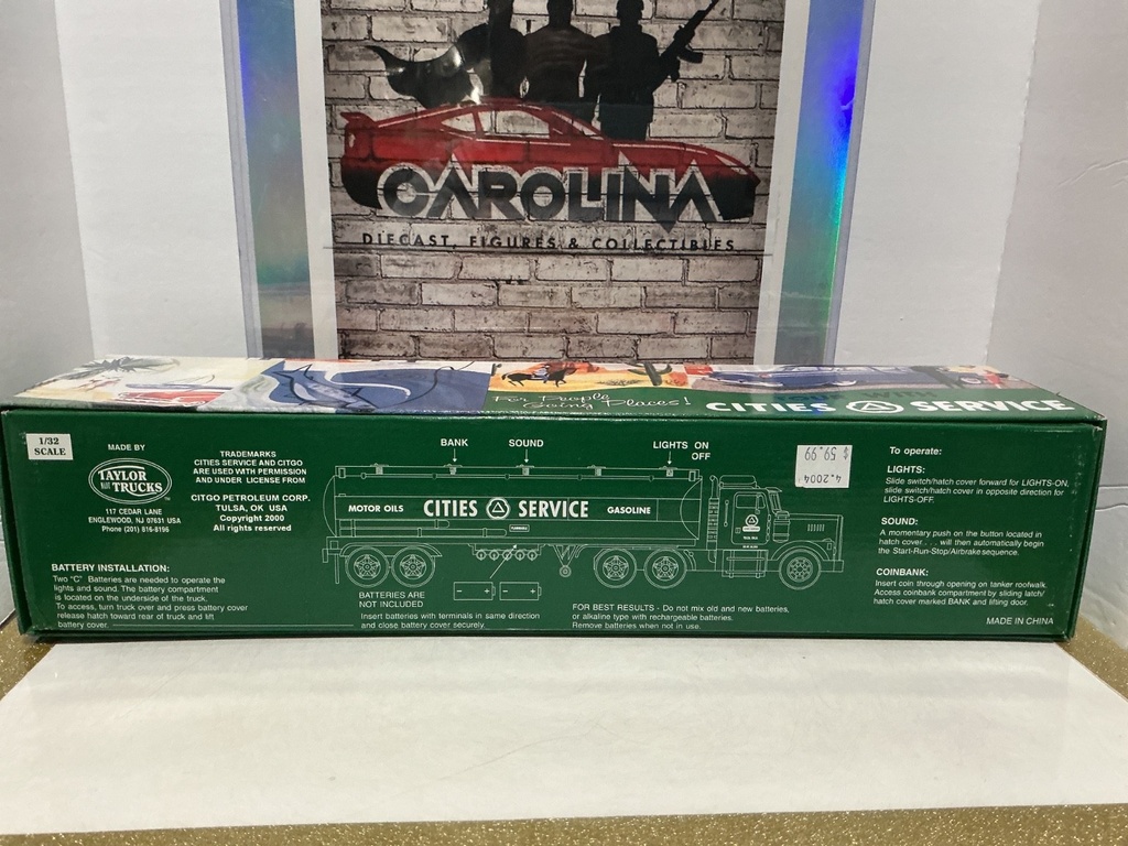 LUBE OIL LEGENDS - CITIES SERVICE TANKER TRUCK [BOX DAMAGED] image