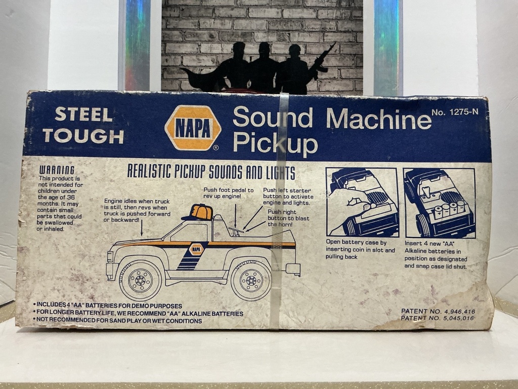 [DAMAGED BOX] VINTAGE 1990’s NAPA SOUND MACHINE PICKUP TRUCK image